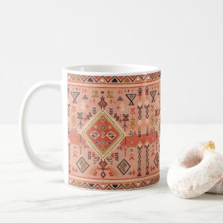 Mug Sun-Kissed Hand-Drawn Moroccan Tribal Art
