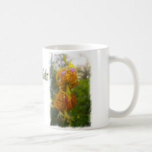 Mug Sunburst de Humboldt Lilies sur blanc