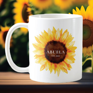 Mug Sunflower Abuela
