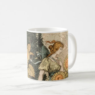 Mug Sunflower Art Nouveau Jardin Grasset Femme
