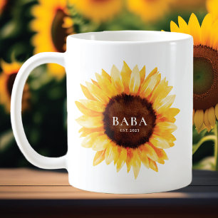 Mug Sunflower Baba