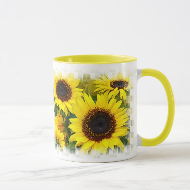 Mug Sunflower ensoleillée (Droite)