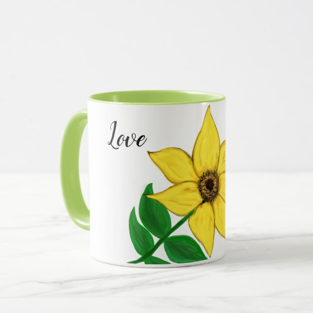 Mug Sunflower Love (Devant gauche)