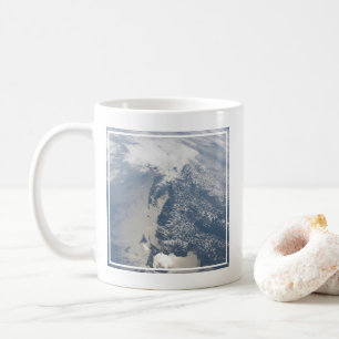 Mug Sunglint Sur La Côte Du Massachusetts.