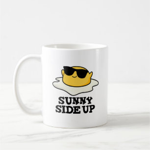 Mug Sunny Side Up Funny Fried Oeuf Pun