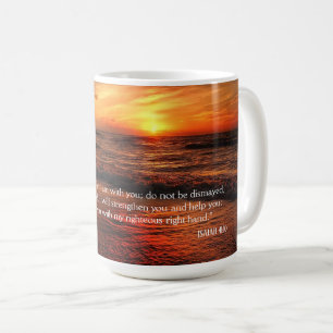 Mug Sunset Beach Ne Craignent Pas Ésaïe 41:10