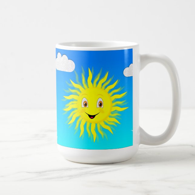 Mug Sunshine Happy Face (Droite)