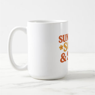 Mug Sunshine Soul & Sass Retro les années 70'inspiré d