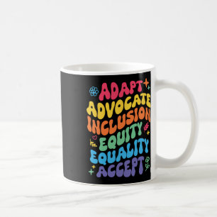 Mug Super Adapt Advocate Inclusion Equity Equality Ac
