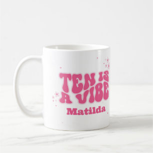 Mug super arc-en-ciel dix est une vibe 60's rétro marg