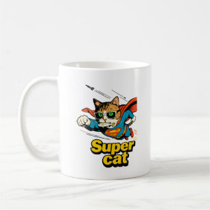 Mug Super Chat Volant avec Poisson