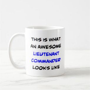 Mug super commandant de lieutenant