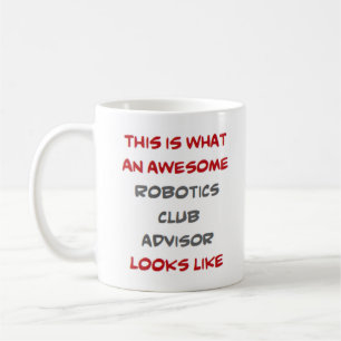 Mug super conseiller de club robotique