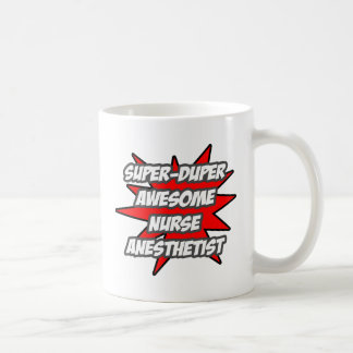 Mug Super Duper Infirmière géniale Anesthésiste