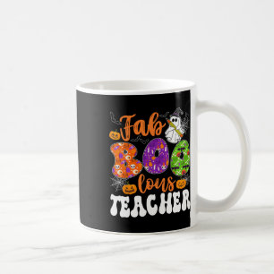 Mug Super enseignant fabuleux Halloween Boo Hommes Fem