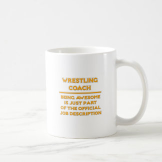 Mug Super entraîneur de lutte .. Description du travai