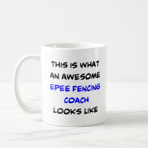 Mug super entraîneur d'escrime