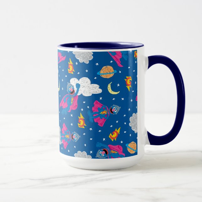 Mug Super Grover 2.0 Motif Sky de nuit (Droite)