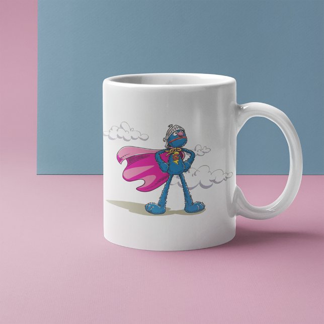Mug Super Grover de Sesame Street (Créateur téléchargé)