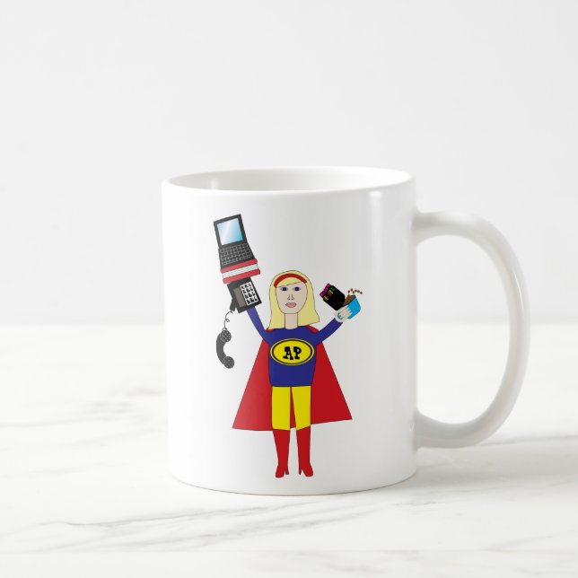 Mug Super Hero Professionnel Administratif (Droite)