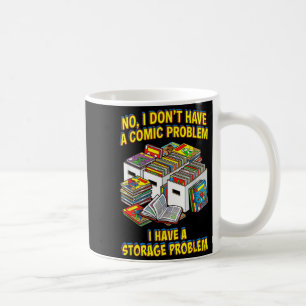 Mug Super-héros rétro drôle nerd geek lecteur bande de