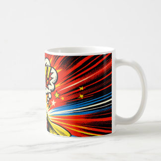 Mug Super-héros Rétro POW! Bande Dessinée Pop Art