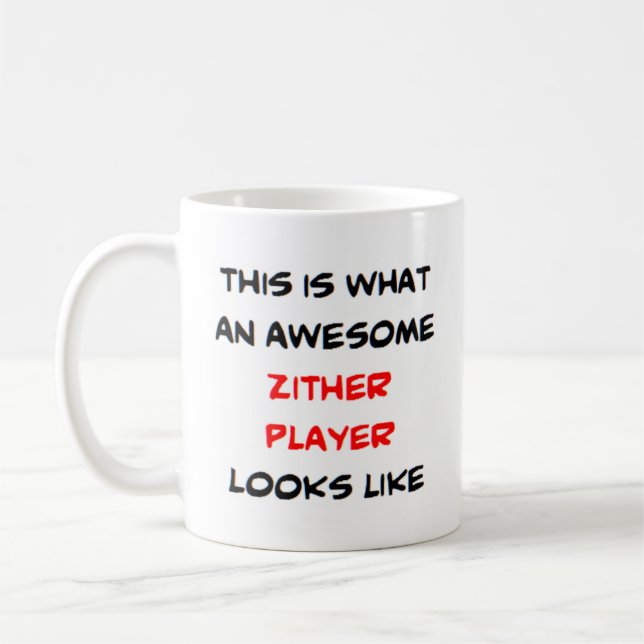 Mug super joueur de cithare (Gauche)