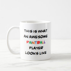 Mug super joueur de paintball