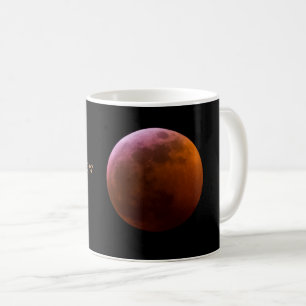 Mug Super Lune de loup de sang - Éclipse lunaire tota