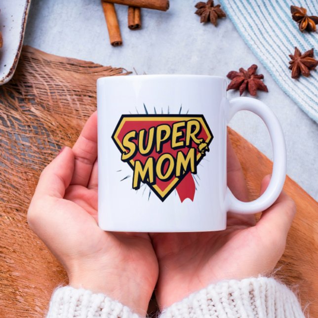 Mug Super Maman (Créateur téléchargé)