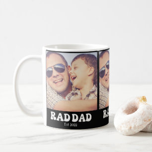 Mug Super Papa Ét. Photo Rétro