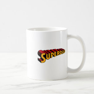 Mug Super Papa Superdad Funny Superhero Papa