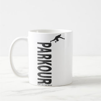 Mug Super Parkour 	 La vie sur le bord