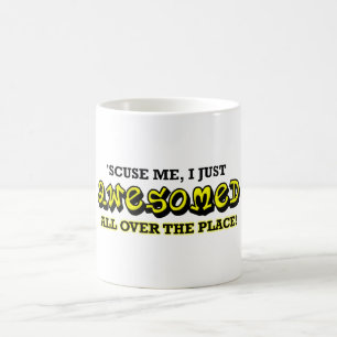 Mug Super partout sur la place Drôle