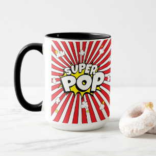Mug SUPER POP! Bande dessinée Pop Art Amusement Papa B