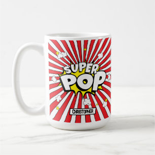 Mug SUPER POP! Drôle d'humour de papa Popcorn