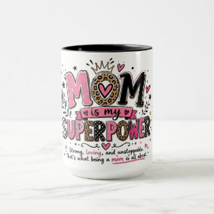 Mug Super Pouvoir de Maman Inspirante
