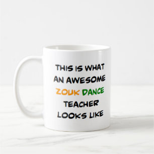 Mug super professeur de danse zouk