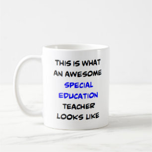 Mug super professeur d'éducation spéciale