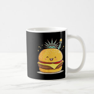 Mug Superbe Statue Liberty Burger Costume Pour Garçons