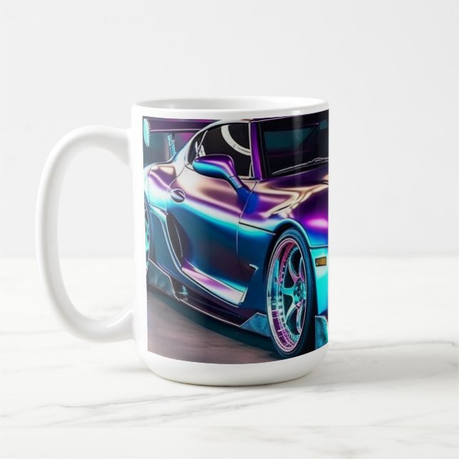 Mug Supercars customisés : Couleurs et modifications e (Gauche)