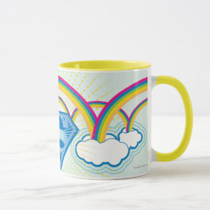 Mug Supergirl Motif arc-en-ciel