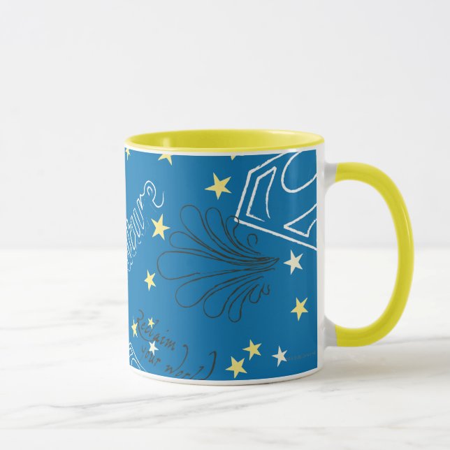 Mug Supergirl Protect Nature Motif (Droite)