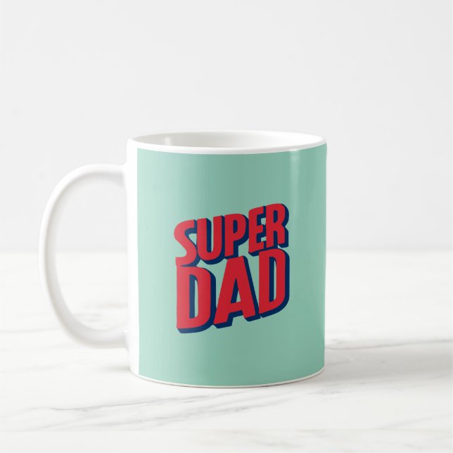 Mug Superhero papa (Gauche)