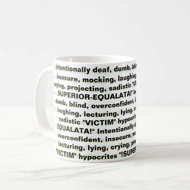 MUG " ! SUPERIOR-EQUALATAA !" (Devant gauche)