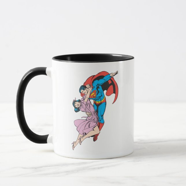Mug Superman & Lois en rose (Gauche)