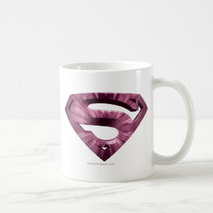 Mug Superman S-Shield   Logo Rose Star Burst