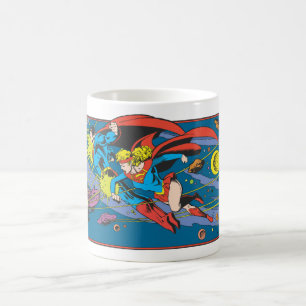 Mug Superman & Supergirl Flying