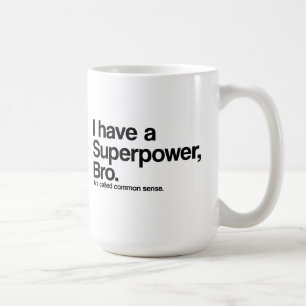 Mug Superpuissance du bon sens