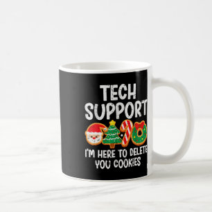 Mug Support technique de Noël ici pour supprimer les c